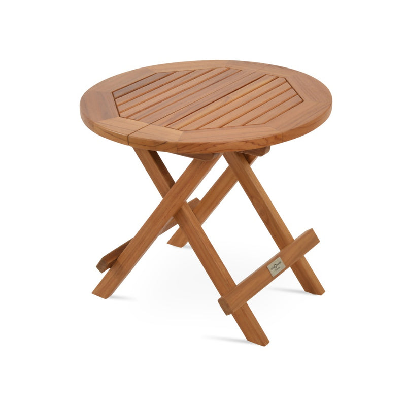 Paramount Folding Round End Table