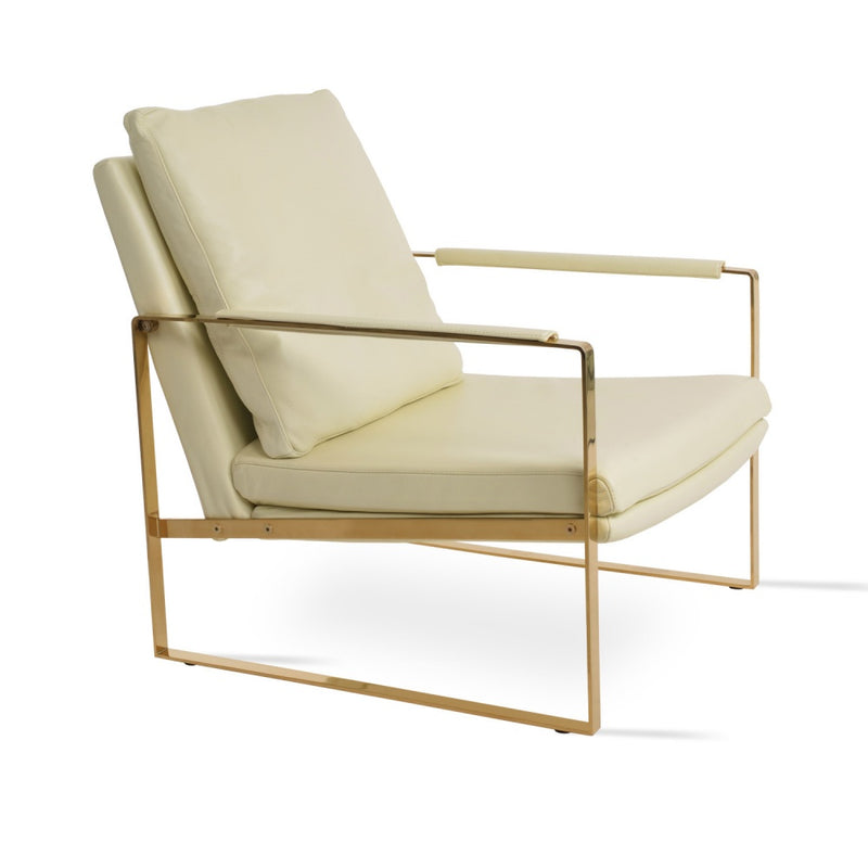 Zara Gold Arm Chair