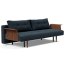 Recast Plus Sofa Bed Dark Styletto With Arms