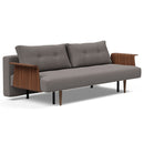 Recast Plus Sofa Bed Dark Styletto With Arms
