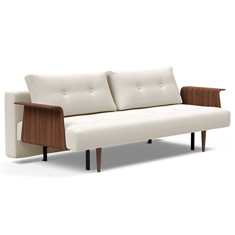 Recast Plus Sofa Bed Dark Styletto With Arms