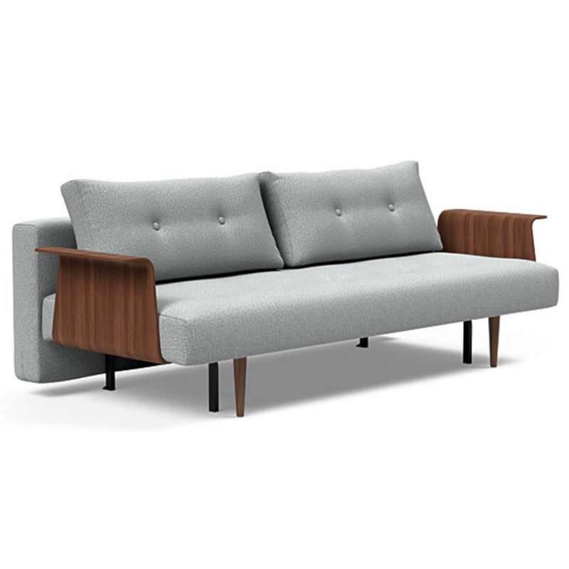 Recast Plus Sofa Bed Dark Styletto With Arms