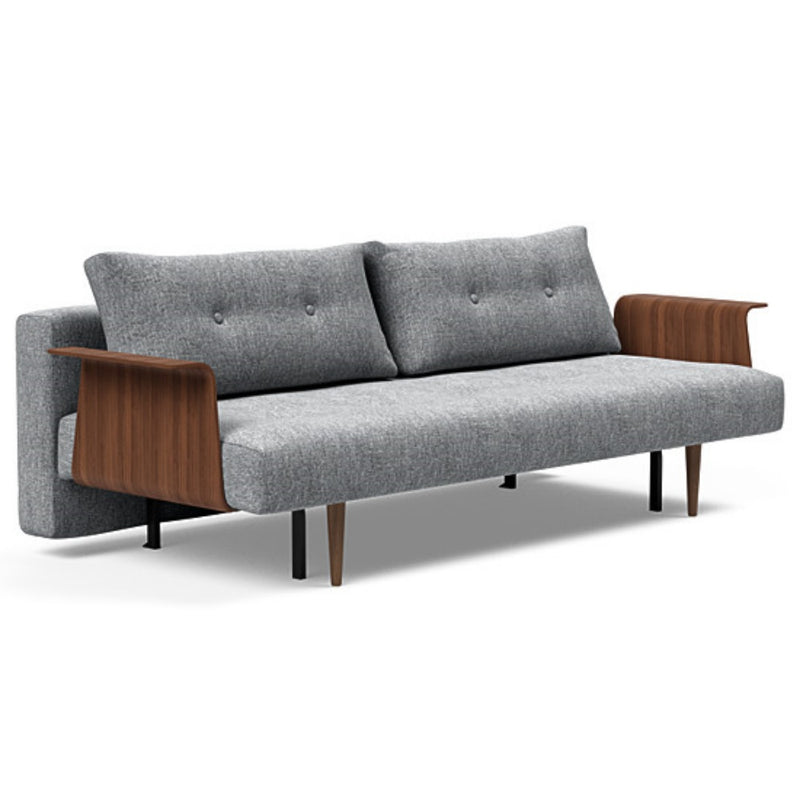 Recast Plus Sofa Bed Dark Styletto With Arms