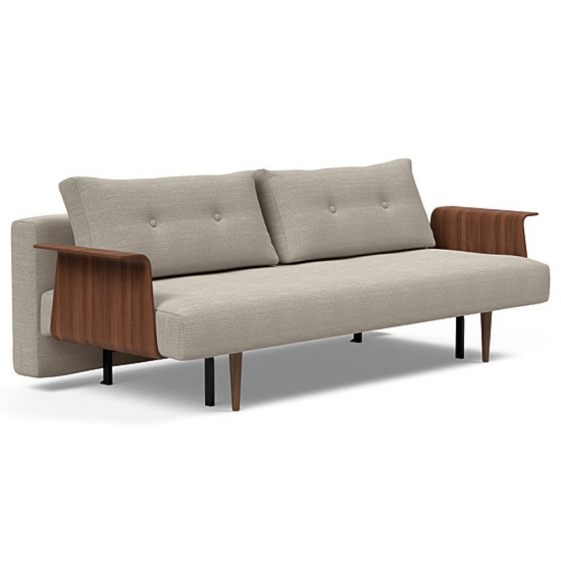 Recast Plus Sofa Bed Dark Styletto With Arms