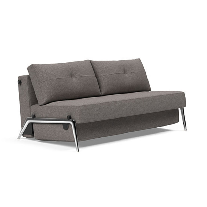 Cubed Queen Size Sofa Bed With Alu Legs