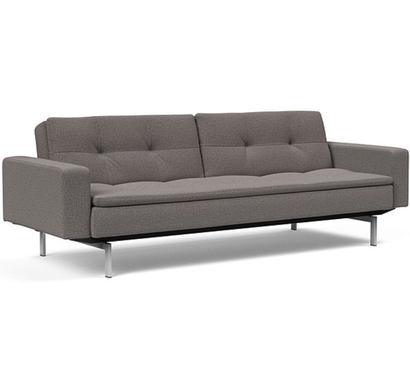 Dublexo Stainless Steel Sofa Bed With Arms