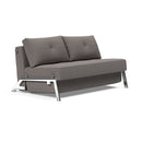 Cubed Full Size Sofa Bed With Chrome Legs