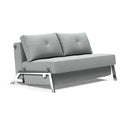 Cubed Full Size Sofa Bed With Chrome Legs