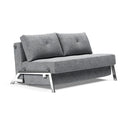 Cubed Full Size Sofa Bed With Chrome Legs
