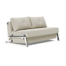 Cubed Full Size Sofa Bed With Chrome Legs