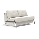 Cubed Full Size Sofa Bed With Chrome Legs