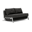 Cubed Full Size Sofa Bed With Chrome Legs