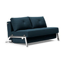 Cubed Full Size Sofa Bed With Chrome Legs