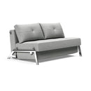 Cubed Full Size Sofa Bed With Chrome Legs