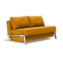 Cubed Full Size Sofa Bed With Chrome Legs