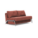 Cubed Full Size Sofa Bed With Alu Legs