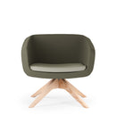 Arca Lounge Low Back Swivel Chair