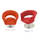 Buy Curvy Wide Round Swivel Base Lounge Chair | 212Concept