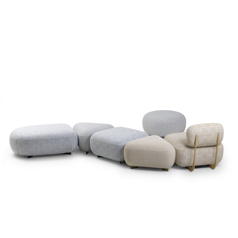 Code Out - Backrest for Round Pouf CD 60RO