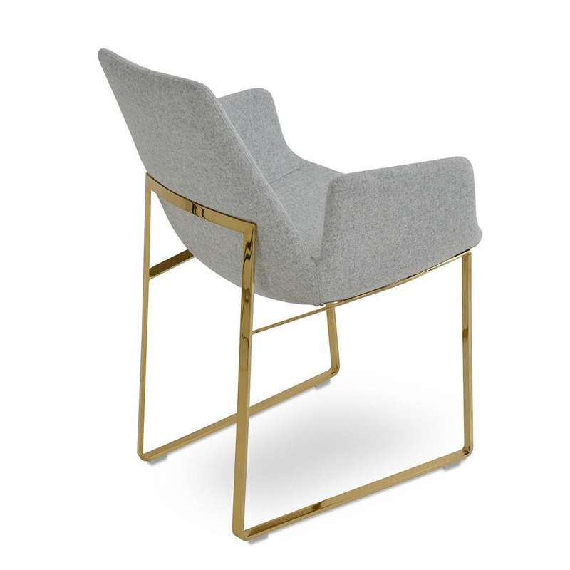 Eiffel Arm Sled Chair