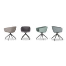 Arca Mini 4-Spoke Polypropylene Swivel Chair