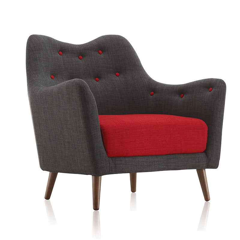 Buy Contrast Color Upholstery Wide B52 Lounge Chair | 212Concept