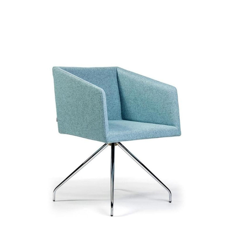 Box Swivel Armchair