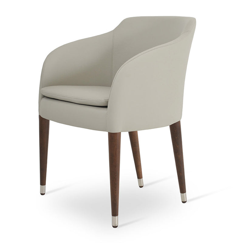 Buy Solid Wood Legged Hospitality Armchair | 212Concept