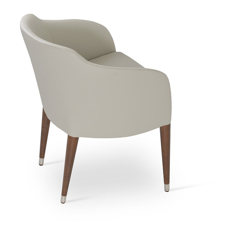 Buy Solid Wood Legged Hospitality Armchair | 212Concept