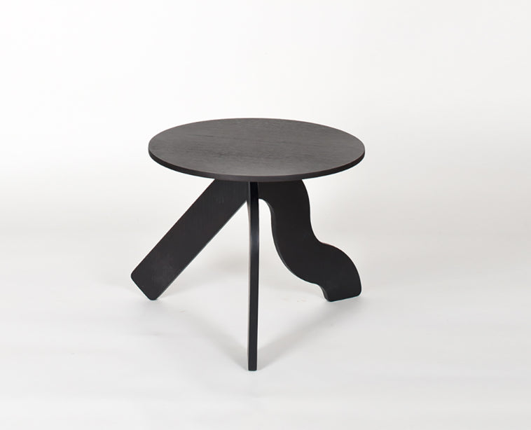 Shop For Curvy Legged Wooden Small Side Table | 212Concept