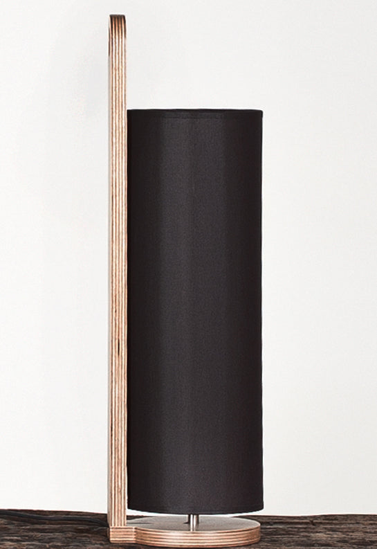 Buy Cylinder Shaped Plywood Table Light | 212Concept