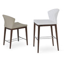 Buy Curvy Capri Stool With Wooden Legs | 212Concept