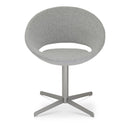 Modern Round Shaped Crescent Swivel Chair | 212Concept