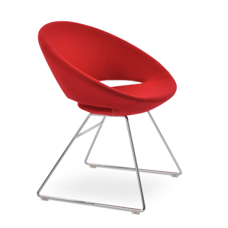 Crescent Wire Chair