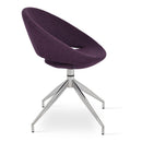 Buy Ample Seat Swivel Base Curvy Crescent Spider Chair | 212Concept