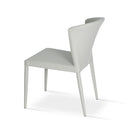 Buy Stackable Fully Upholstered Leather Chair | 212Concept