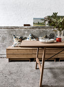 Buy Scandinavian Wooden Bench with Storage Units | 212Concept