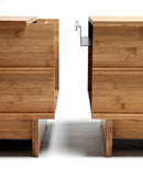 Buy Scandinavian Wooden Bench with Storage Units | 212Concept