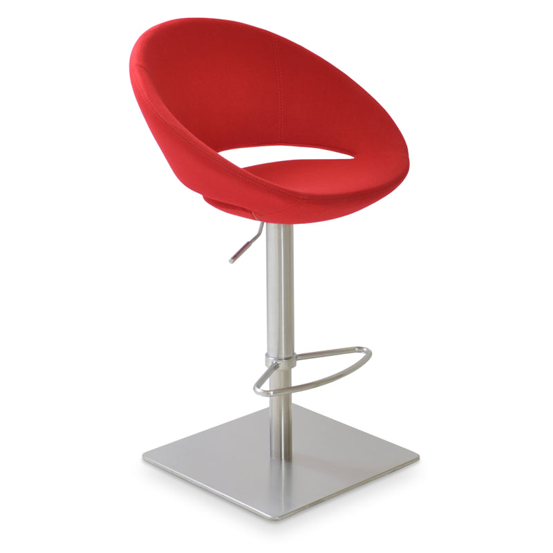 Crescent Piston Stool