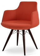 Buy Modern Dowel Base Swivel Dervish Armchair | 212Concept