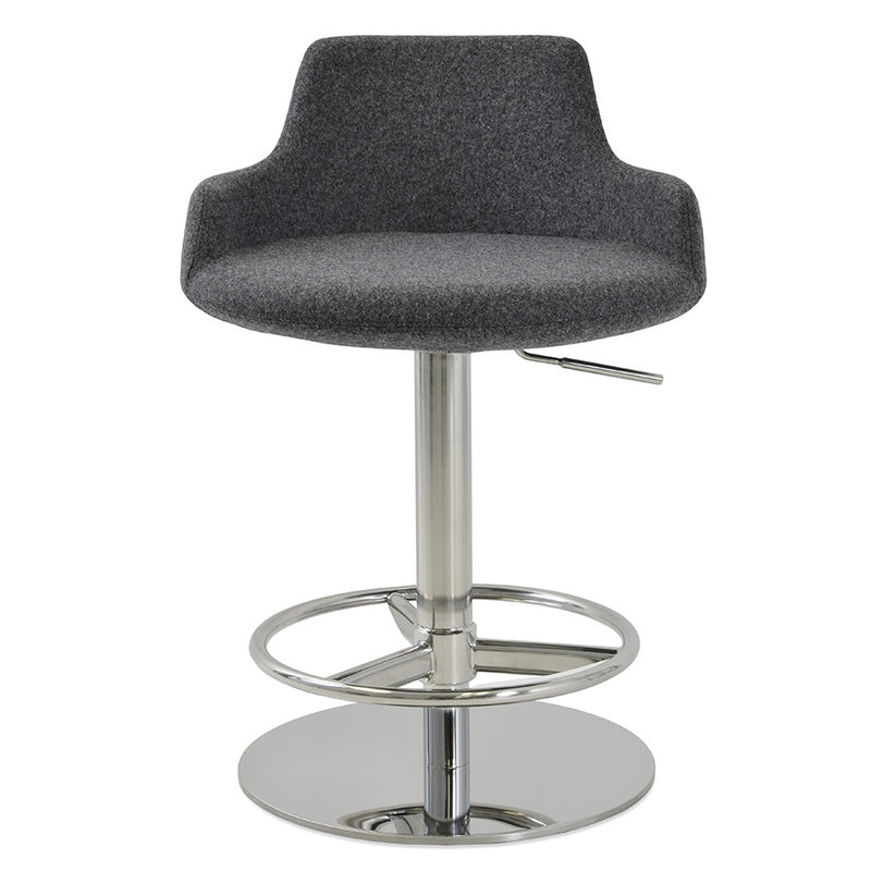 Buy Ample Round Seat Adjustable Height Stool | 212Concept