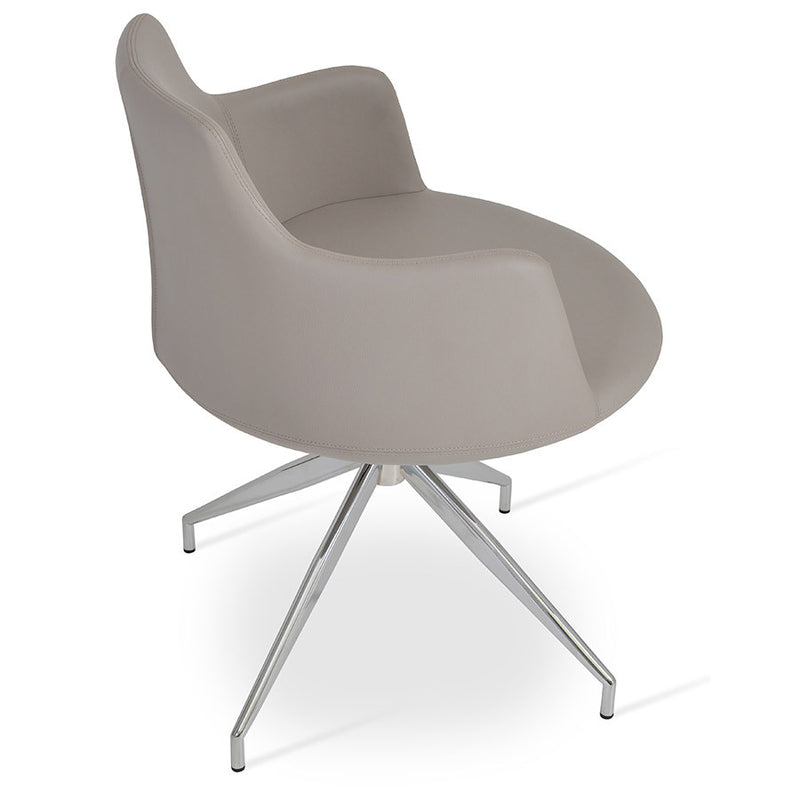 Buy Mid-Century Modern 4-Legged Swivel Dervish Armchair | 212Concept