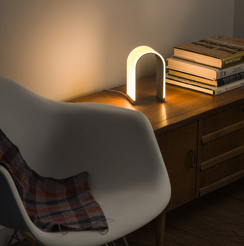 Buy Arch-Shape with Glowing Outer Surface Curvy Lamp | 212Concept