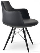Buy Modern Dowel Base Swivel Dervish Armchair | 212Concept