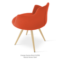 Buy Curvy 4-Legged Steel Base Modern Armchair | 212Concept