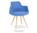 Buy Curvy 4-Legged Steel Base Modern Armchair | 212Concept