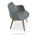 Buy Solid Beech Four-Leg Base Upholstered Armchair | 212Concept