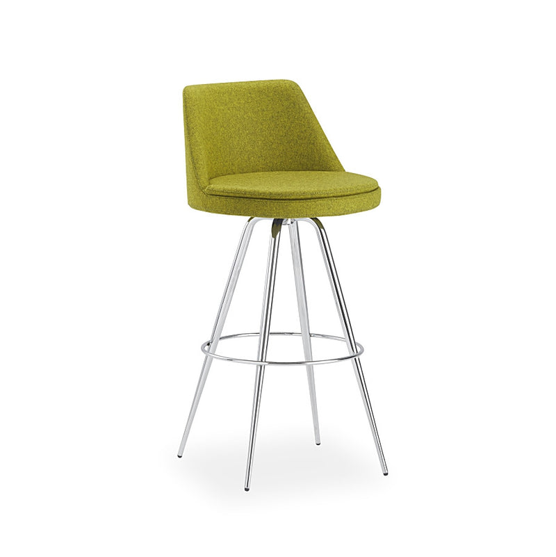 Buy Curvy Shell Design Dia50 Stool with Slender Tapered Legs | 212Concept