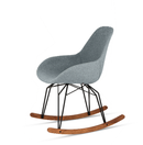 Buy Hand-Tailored Walnut Runners Rocker Chair | 212Concept