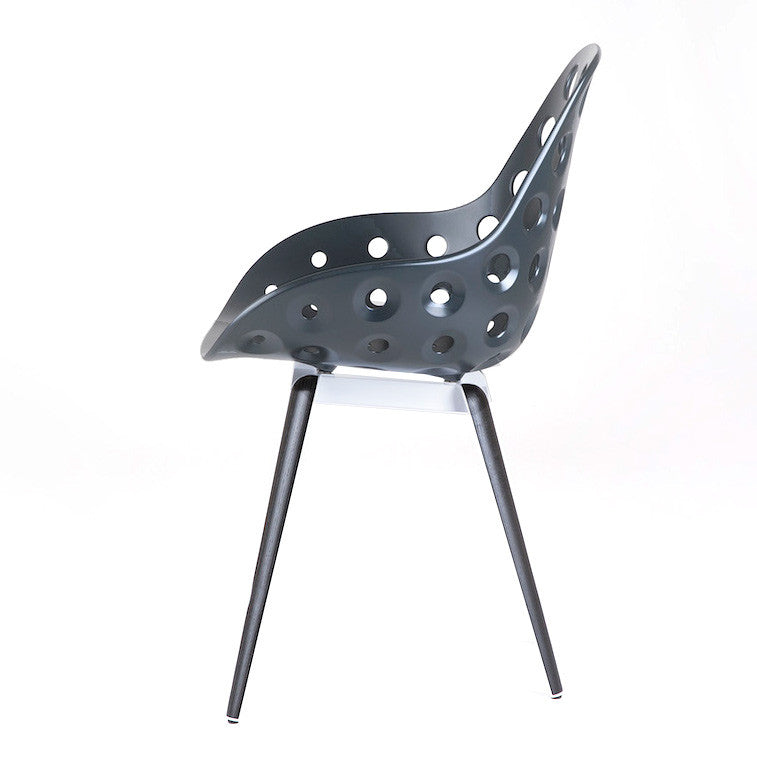 Modern Slice Dimple Armchair Side View | 212Concept